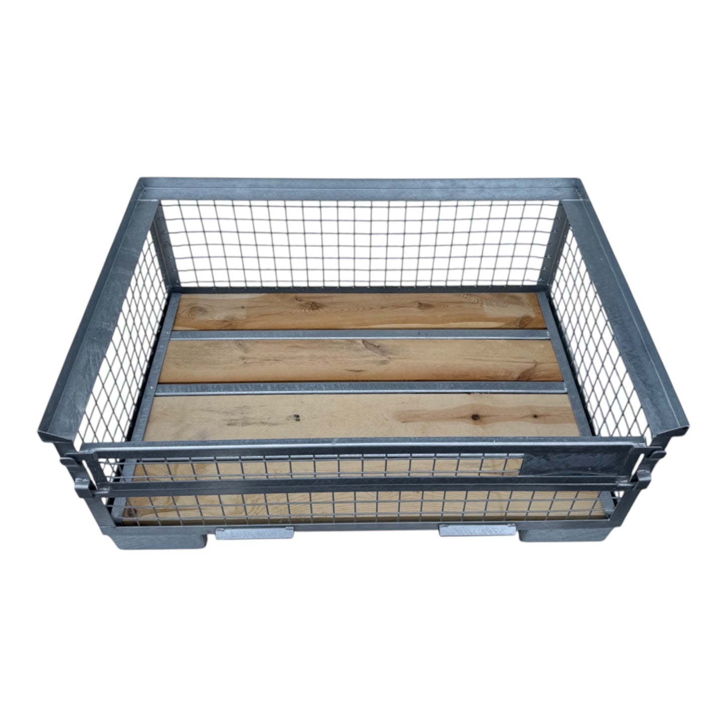 Gitterbox GB019 half, verzinkt