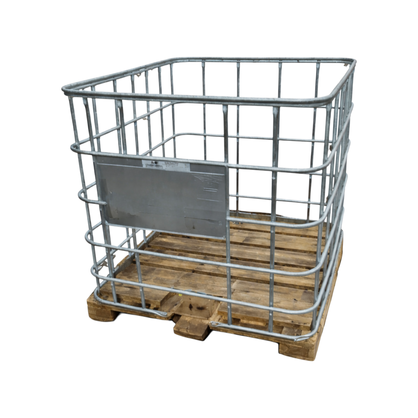 IBC skyllet IBC011 træ 1000L
