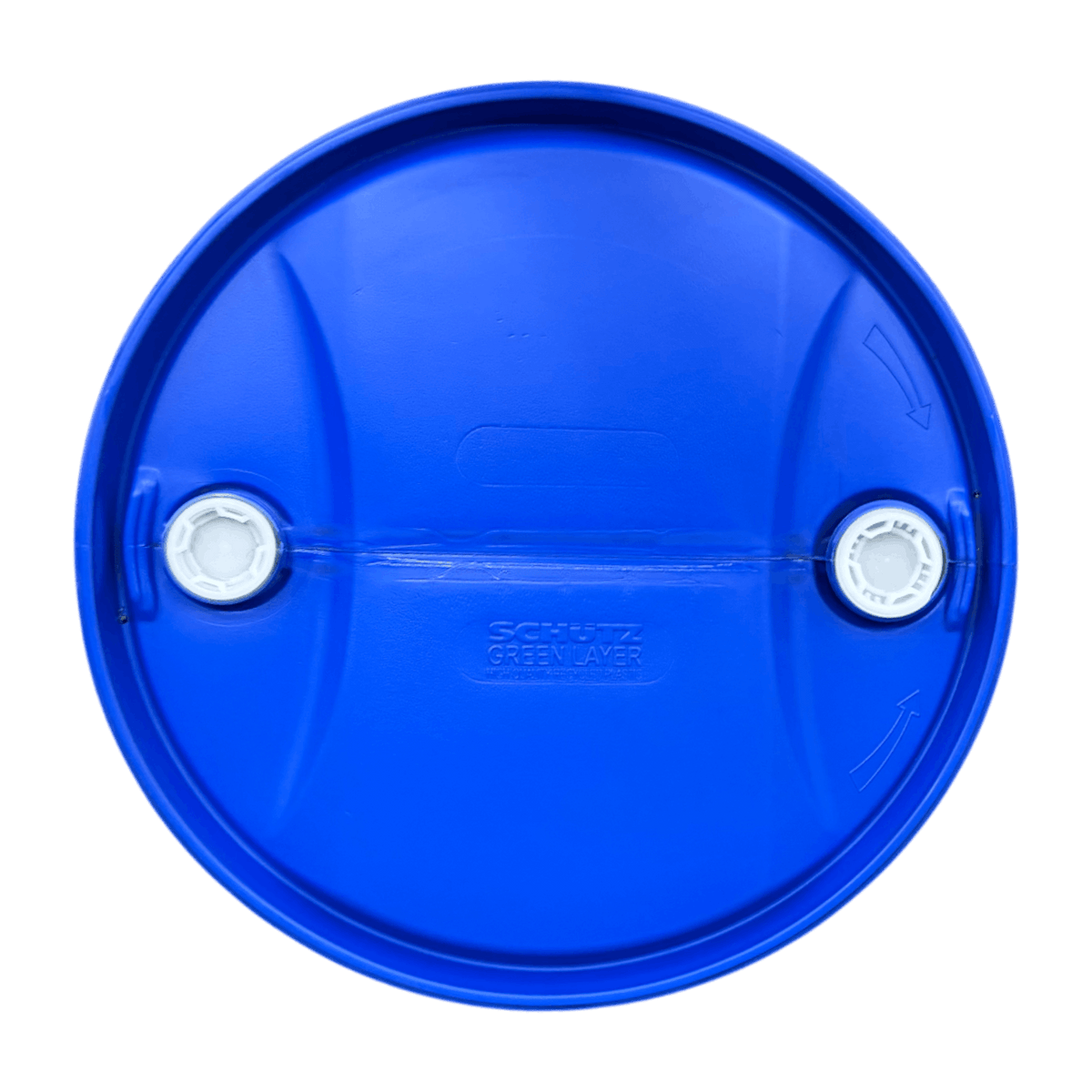 Vaten 200L KV003 kunststof L-Ring blauw