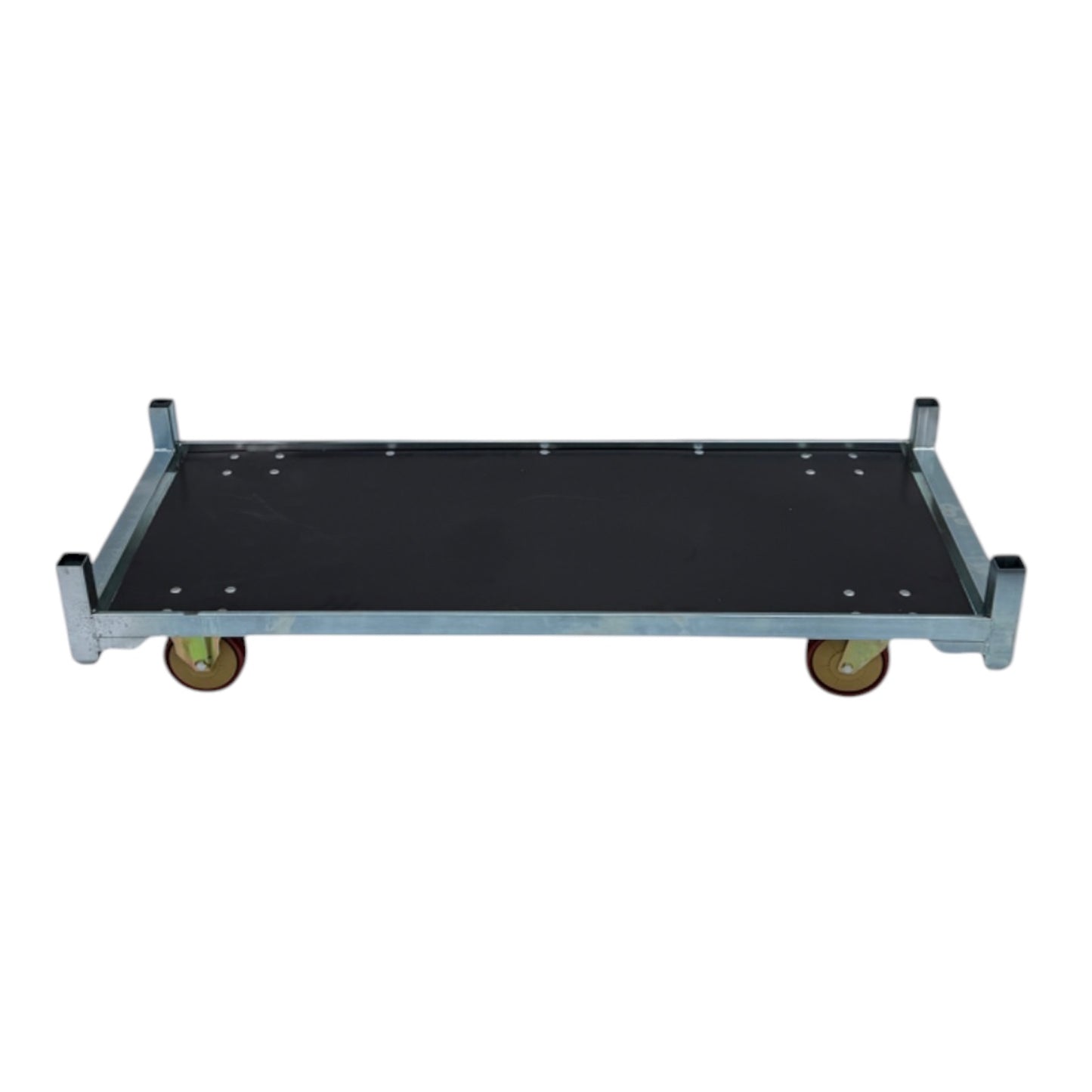 Nouveaux chariots danois avec roues en caoutchouc, y compris supports