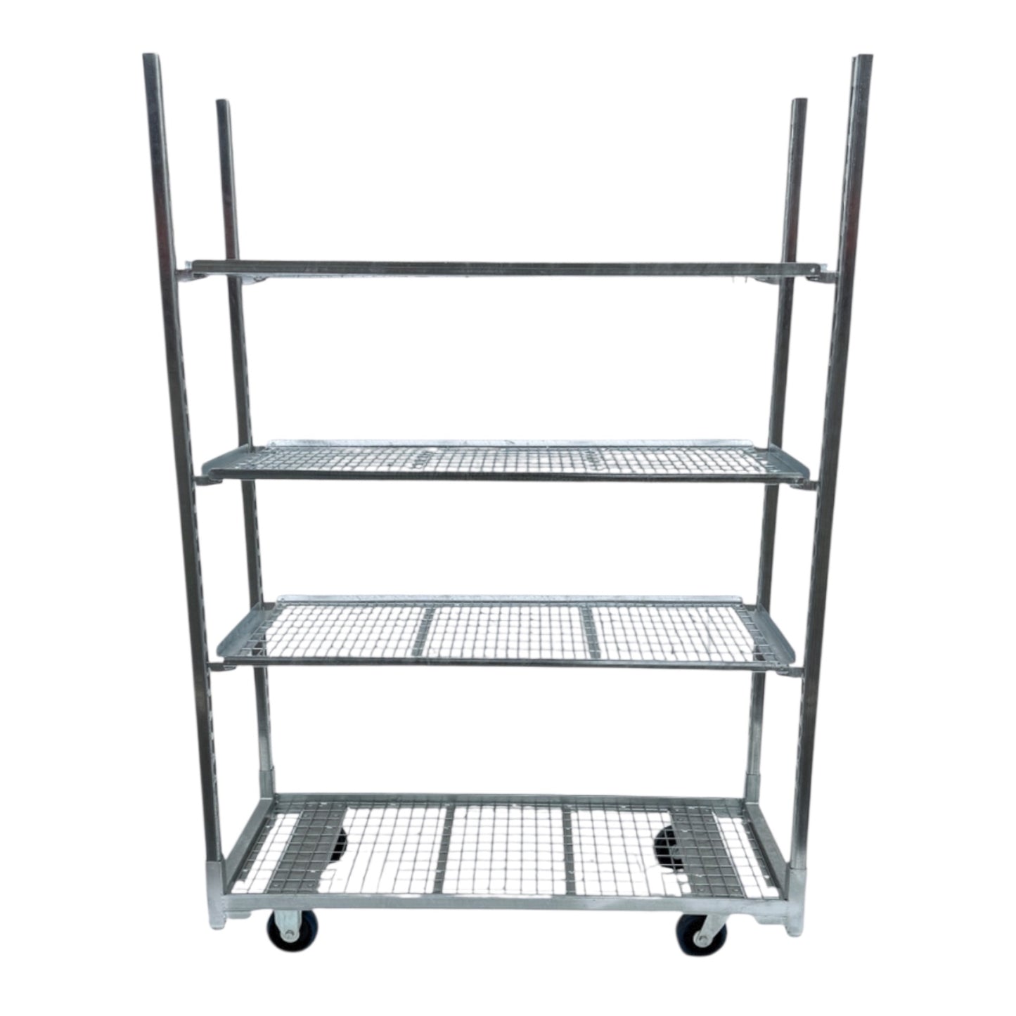 Nouveau chariot danois, en fil d'acier, avec 3 plaques et supports inclus