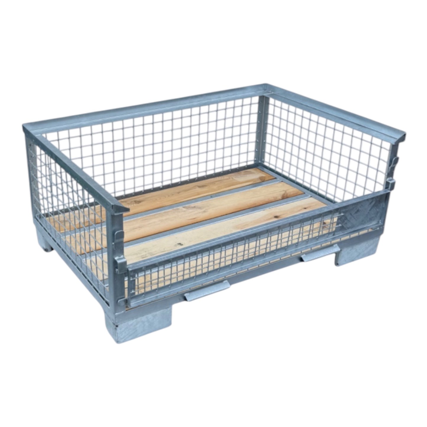 Gitterbox GB019 half, verzinkt