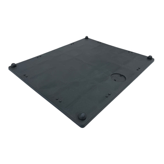 DP002 deksel voor palletboxen PB010/PB011 donker grijs 1000 x 1200 mm