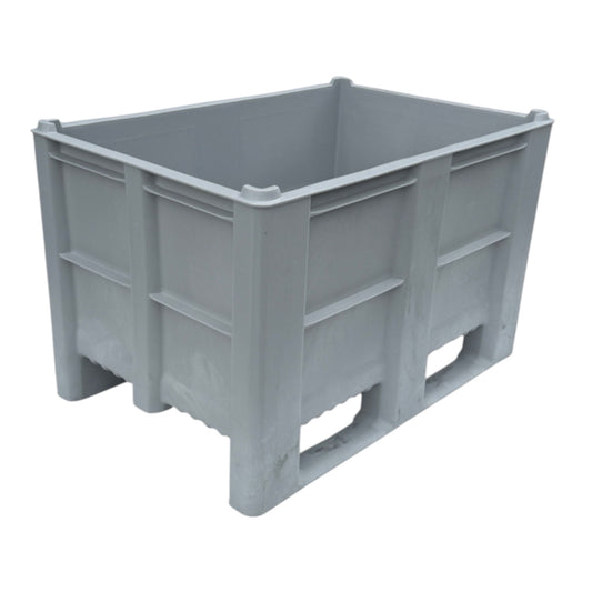 Dolav palletbox DP004 nieuw grijs 1200 x 800 x 740 mm