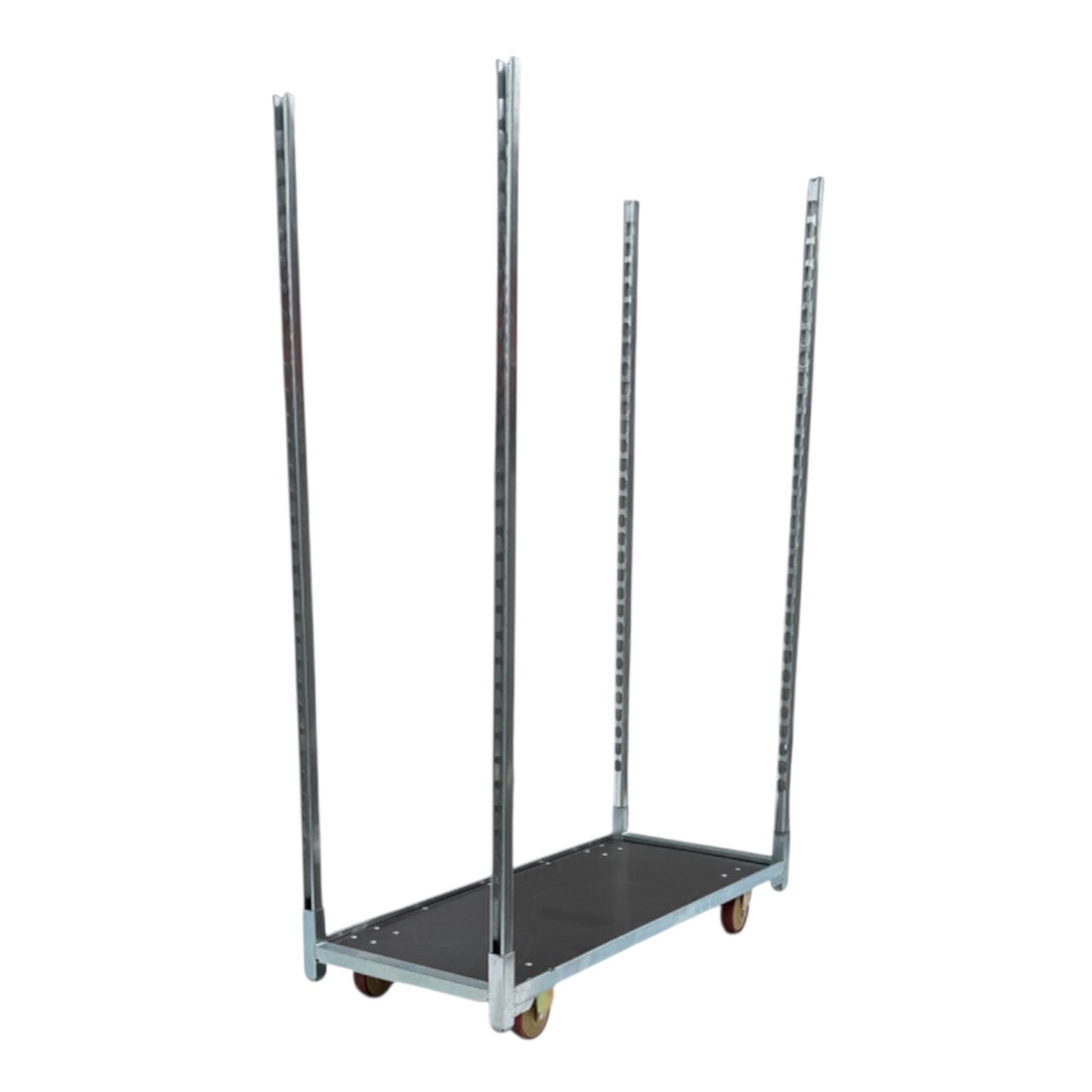 Nouveaux chariots danois avec roues en caoutchouc, y compris supports