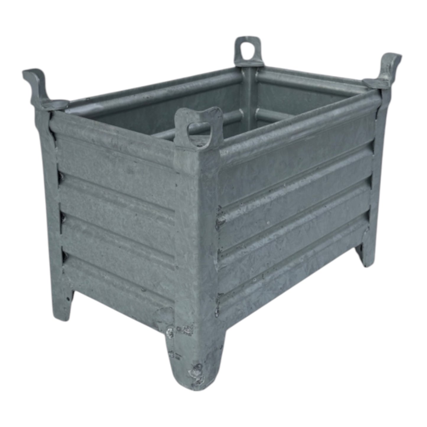 Galvanized stacking container S