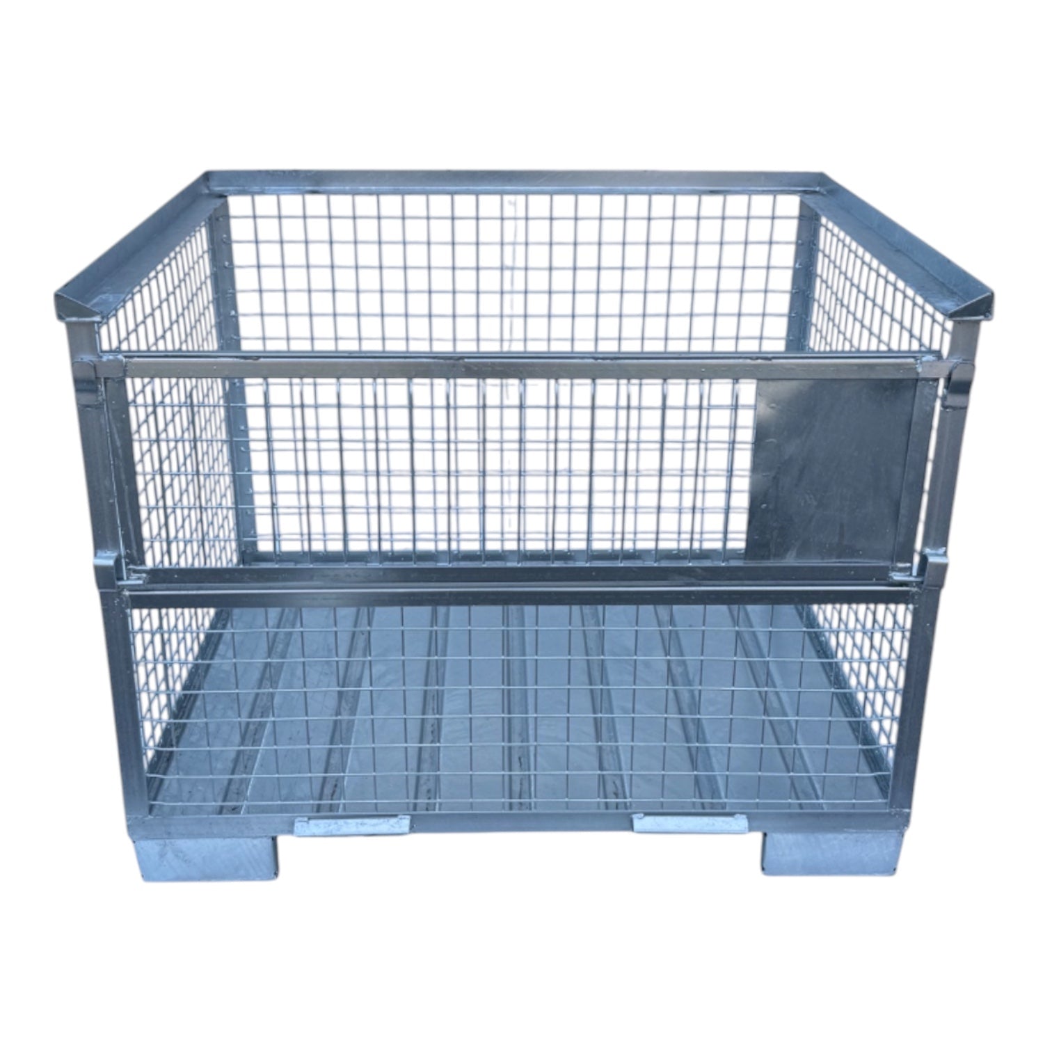 met 1 klep aan 1 lange zijde