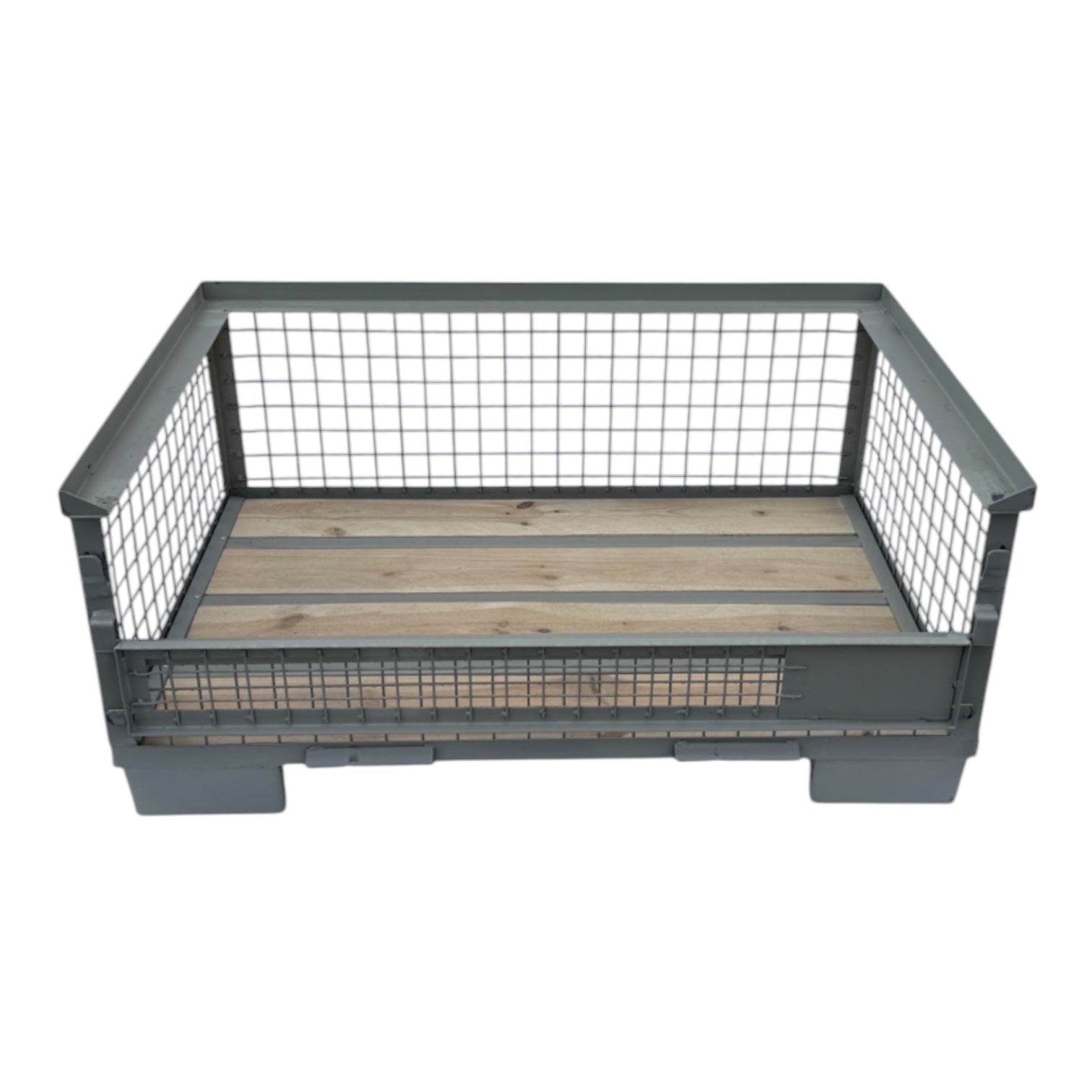 grijs staal 1240 x 835 x 550 mm