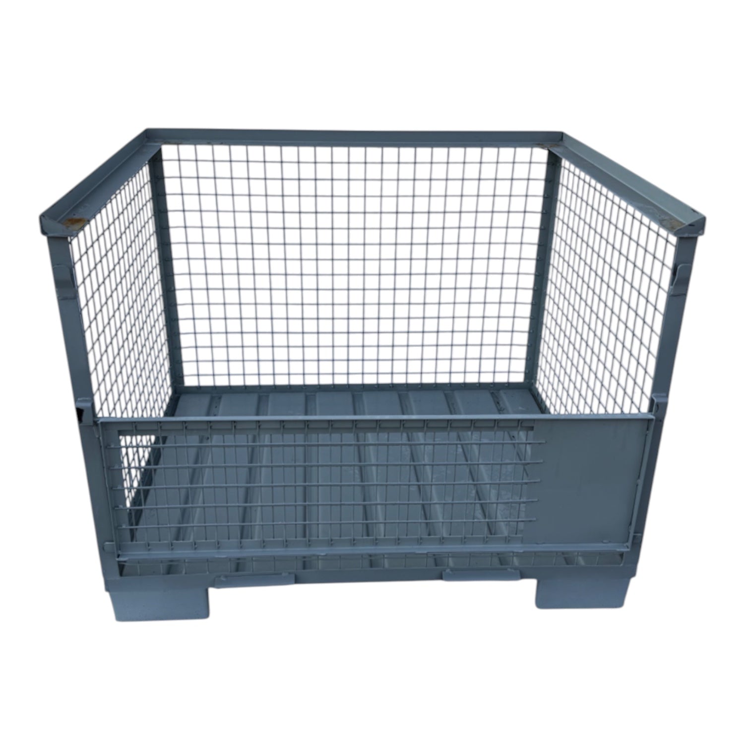 1 klep aan 1 lange zijde