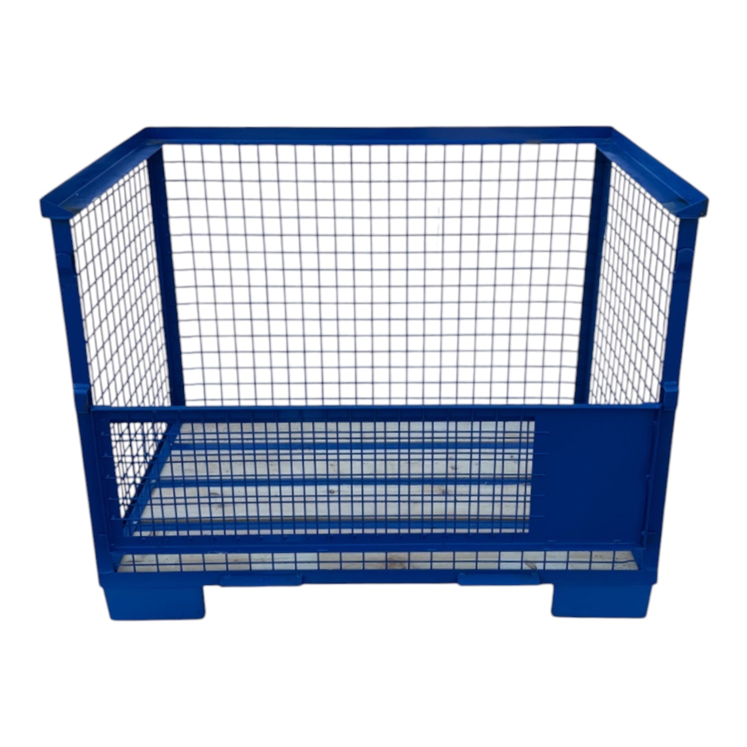 met 1 klep aan 1 lange zijde