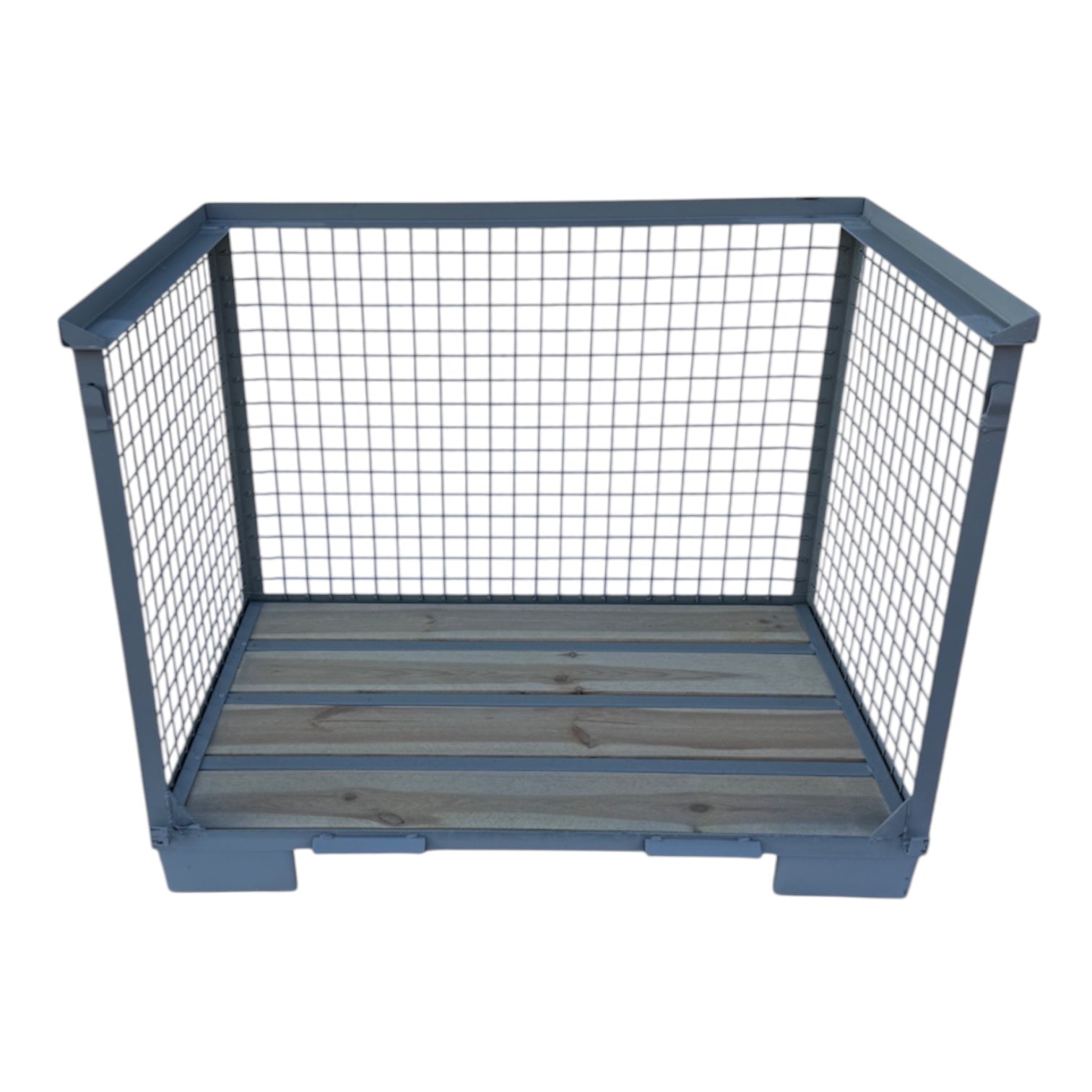 hout met staalprofiel