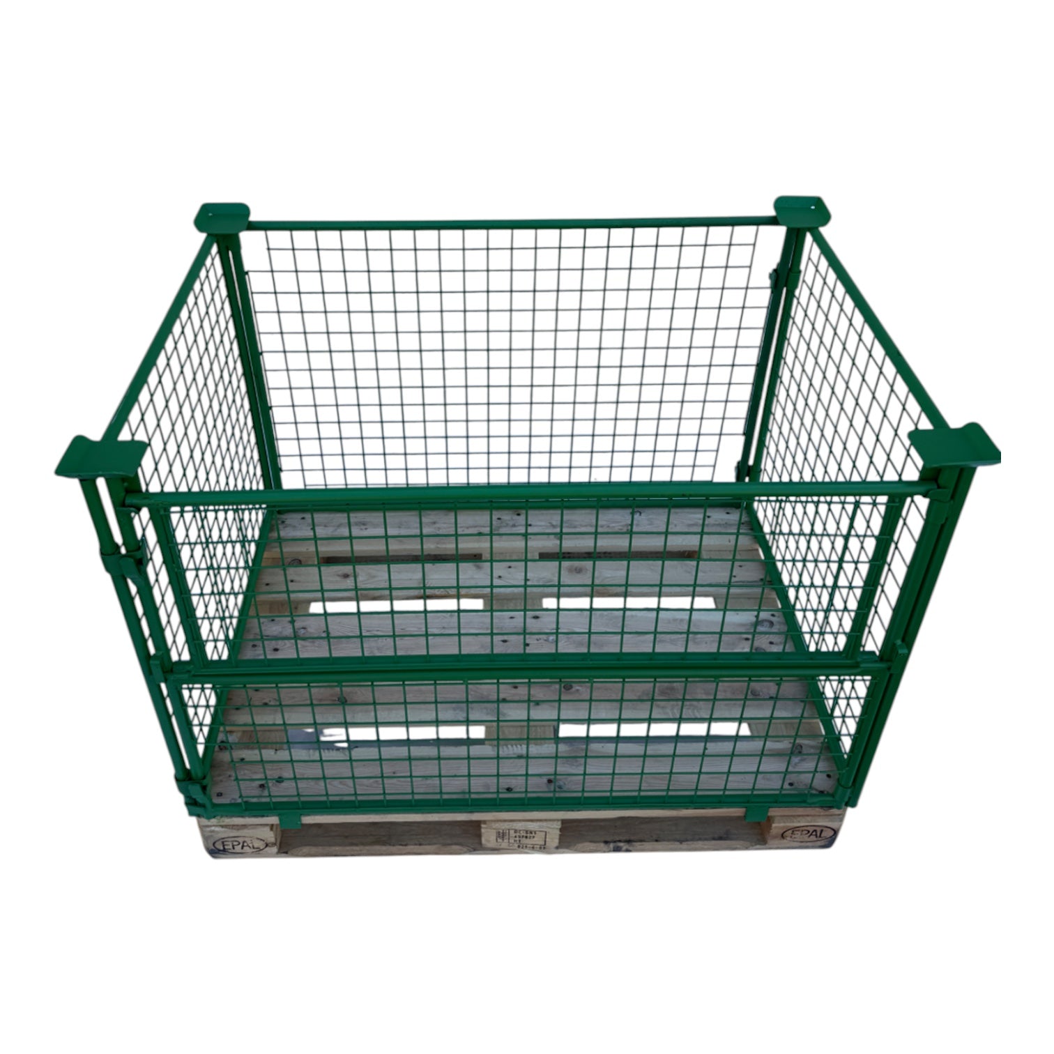 staal groen goed stapelbaar