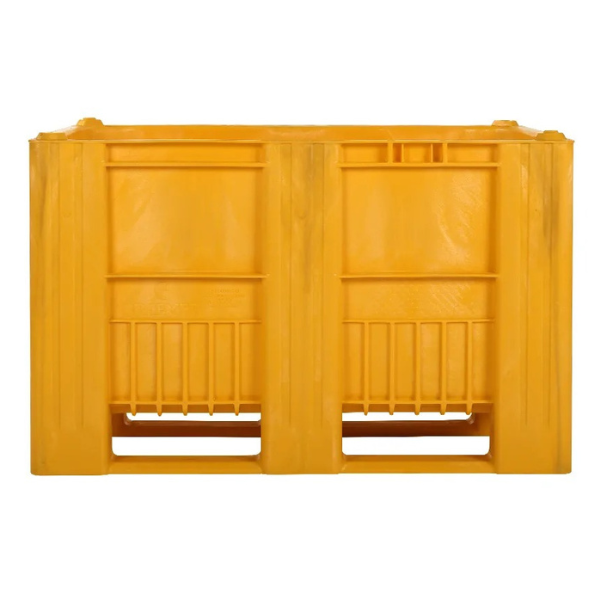 palletbox gebruik geel