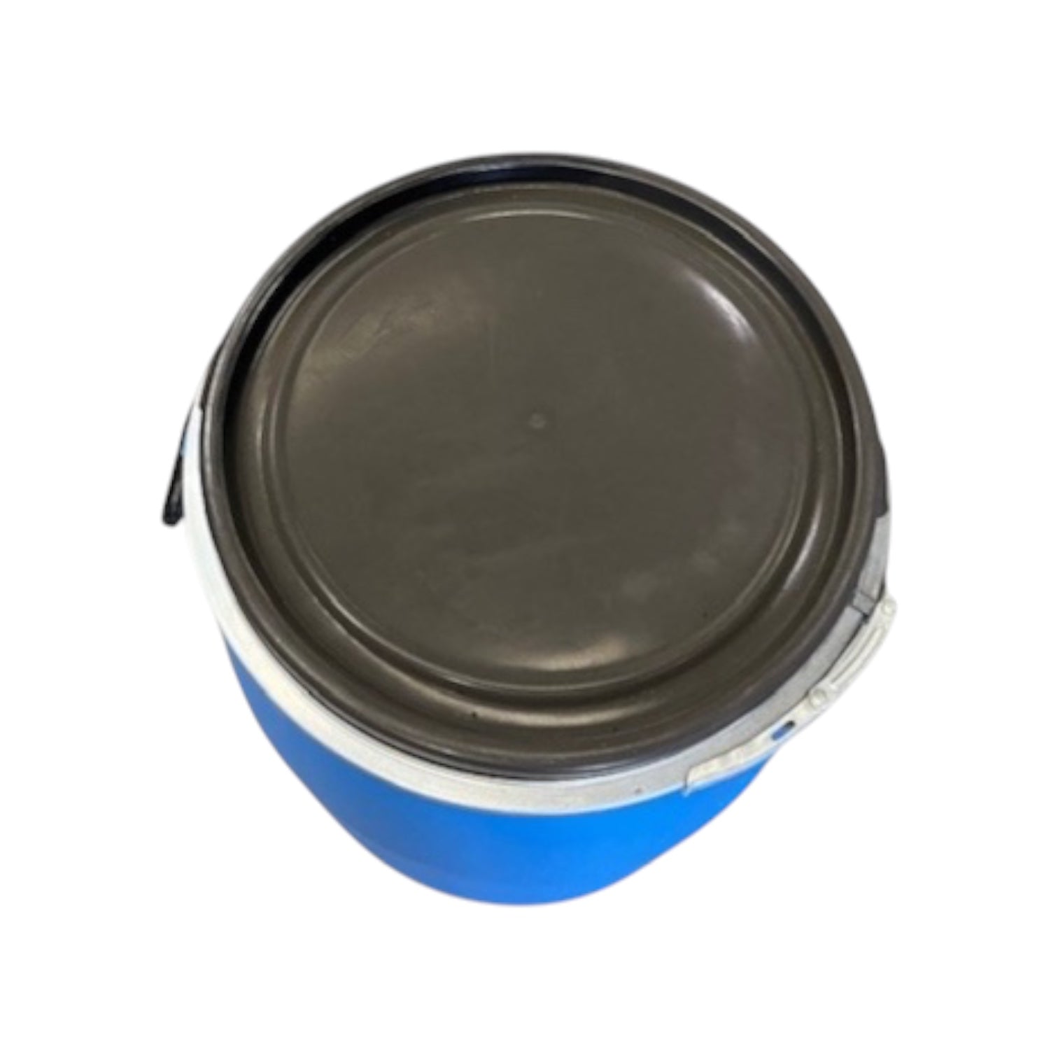 blauwe tonnen regenton dekselva blauwe vaten