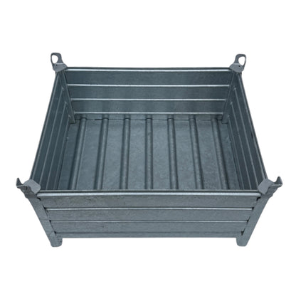 Galvanized stacking container XL 