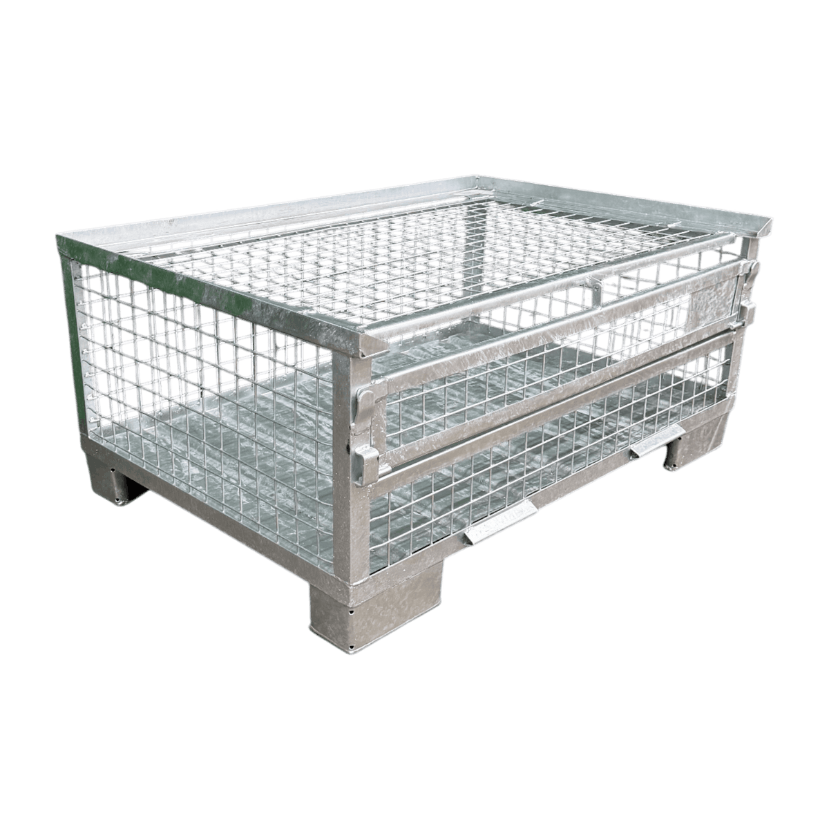 Mesh container GB024 with anti-theft valve