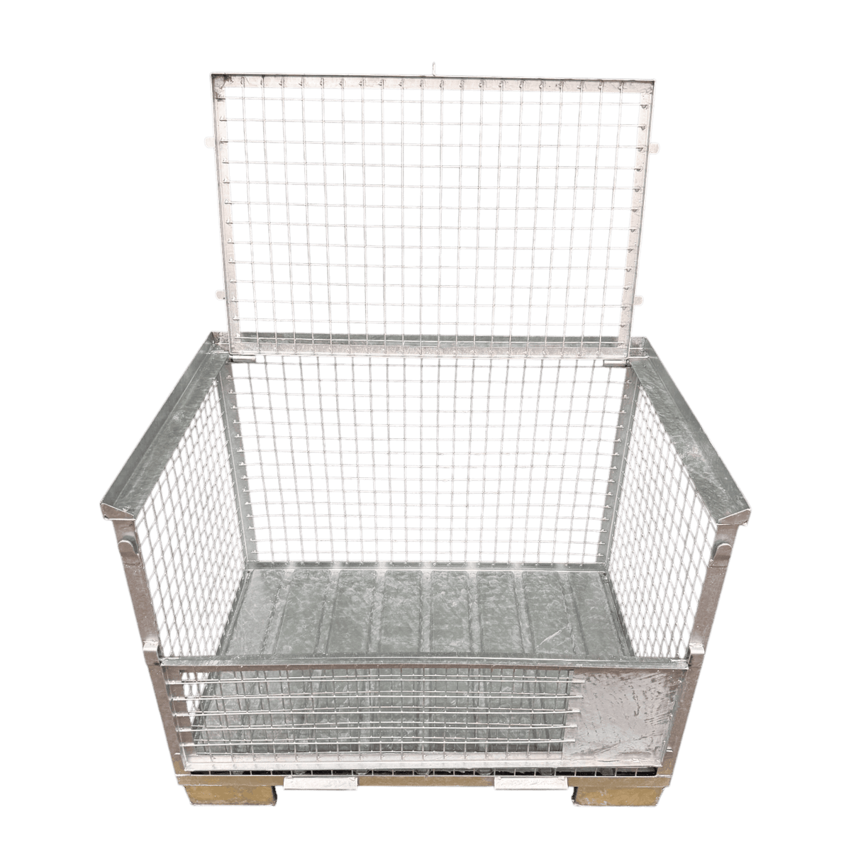 Gaascontainer thermisch verzinkt GB005 met anti-diefstalklep