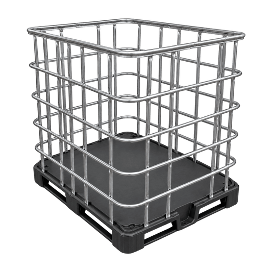 IBC kooi met kunststof pallet