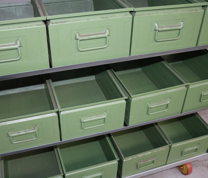 Magazijnstelling, verrijdbaar