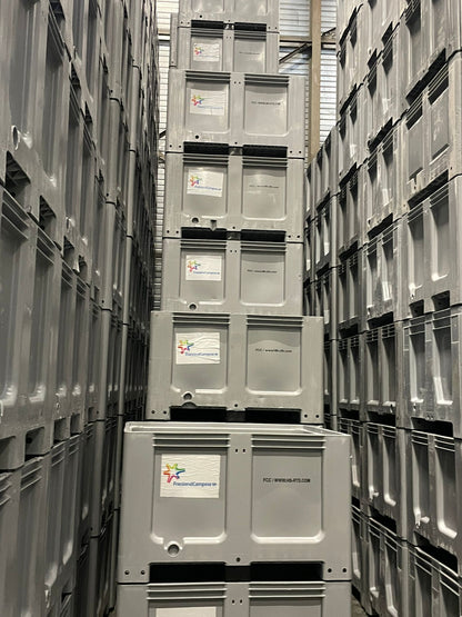 Kunststof palletbox gebruikt type 2