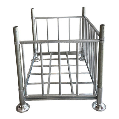 Uitneembare zijwand voor stapelrack SR02 set 3 stuks
