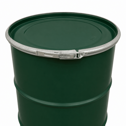 200L SV001 steel open-top green drum