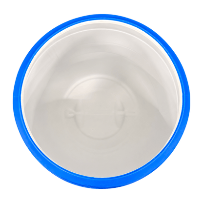 200L blue plastic lidded drum KV004 interior