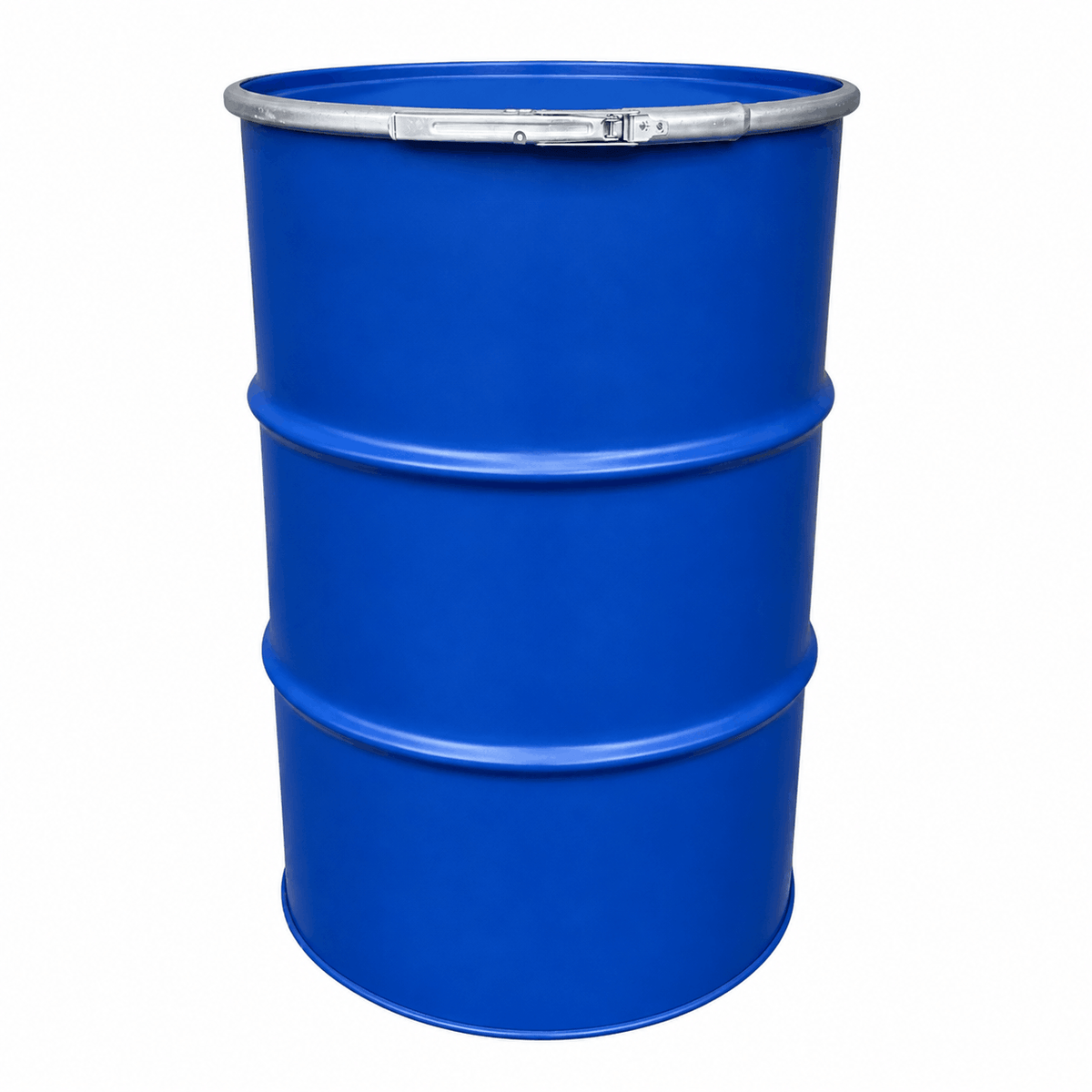 200L steel lidded drum, UN blue SV006