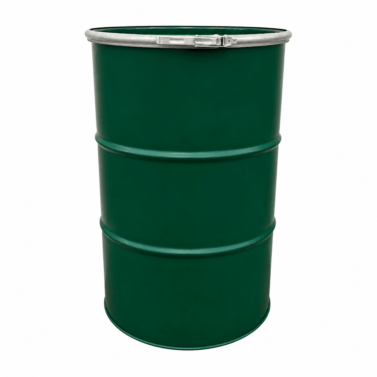200L steel open-top green drums SV001