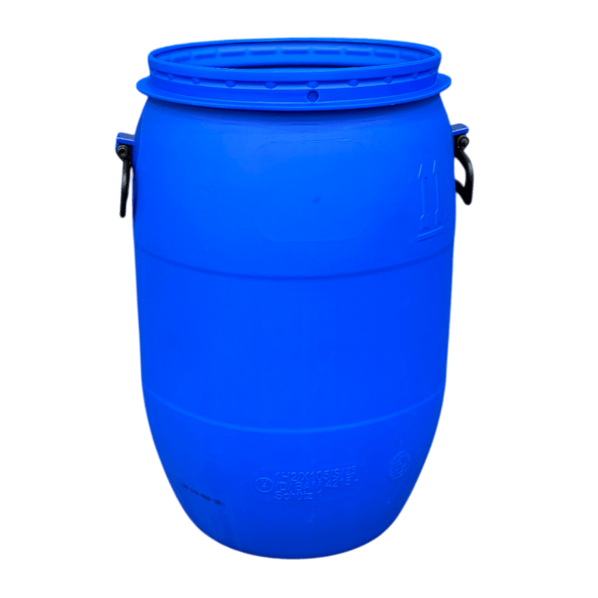 60L drums KV006 plastic lidded drum UN blue