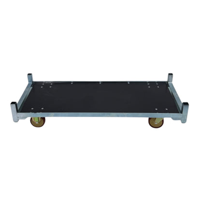 Nouveaux chariots danois avec roues en caoutchouc, y compris supports