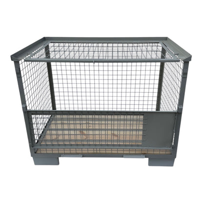 Caisse grillagée GB015 avec clapet anti-vol