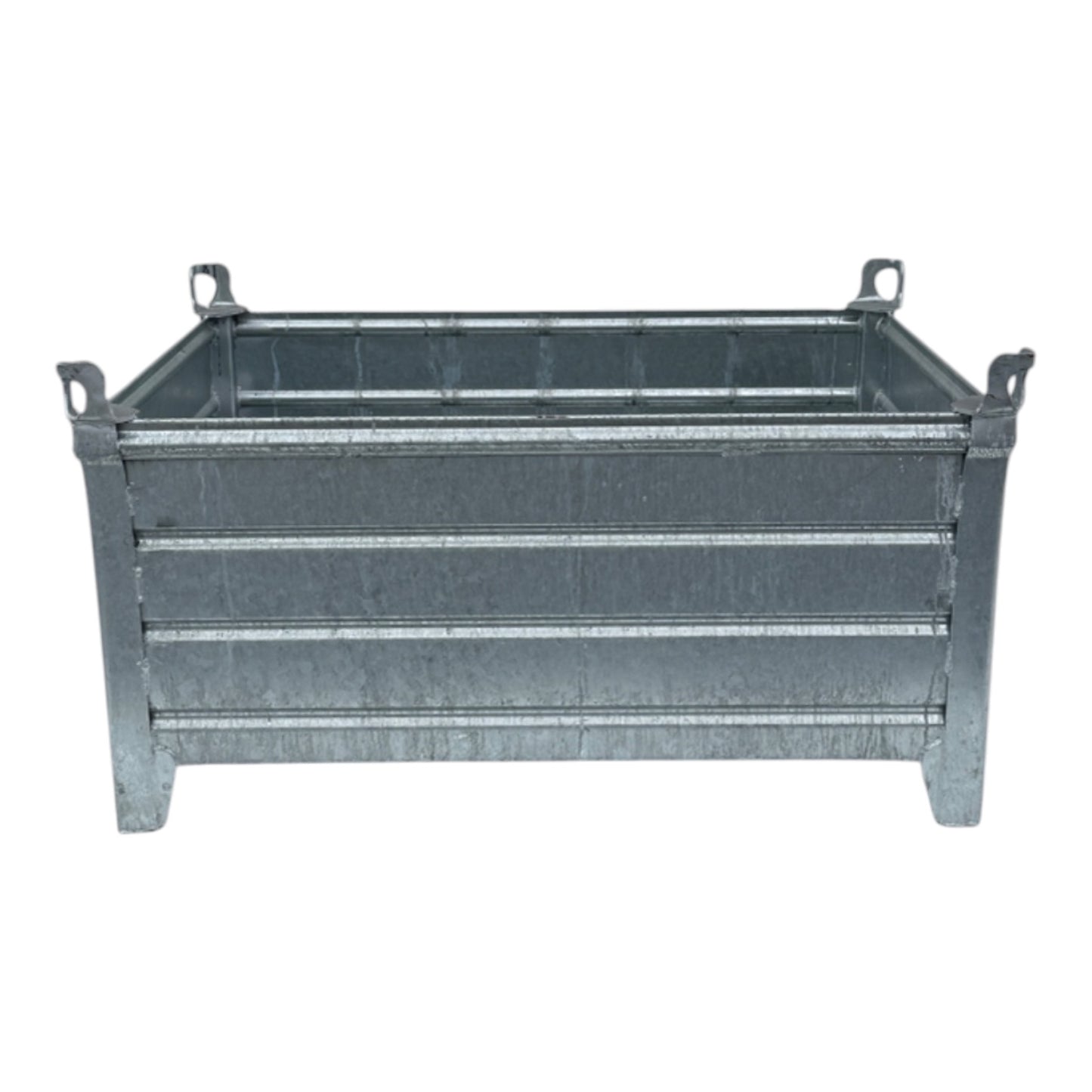 Galvanized stacking container L