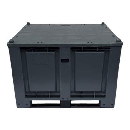 DP002 lid for pallet boxes PB010 and PB011, dark gray 