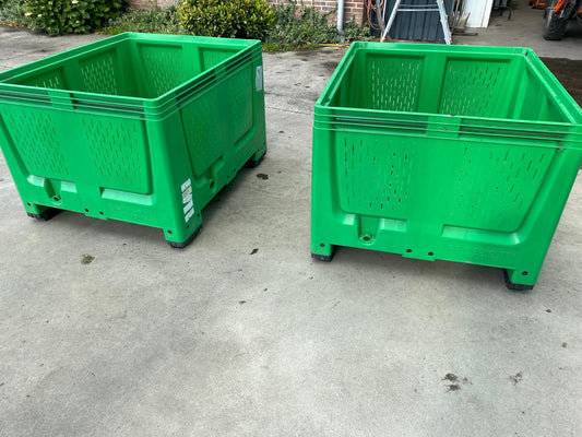 Kunststof palletbox gebruikt type 3