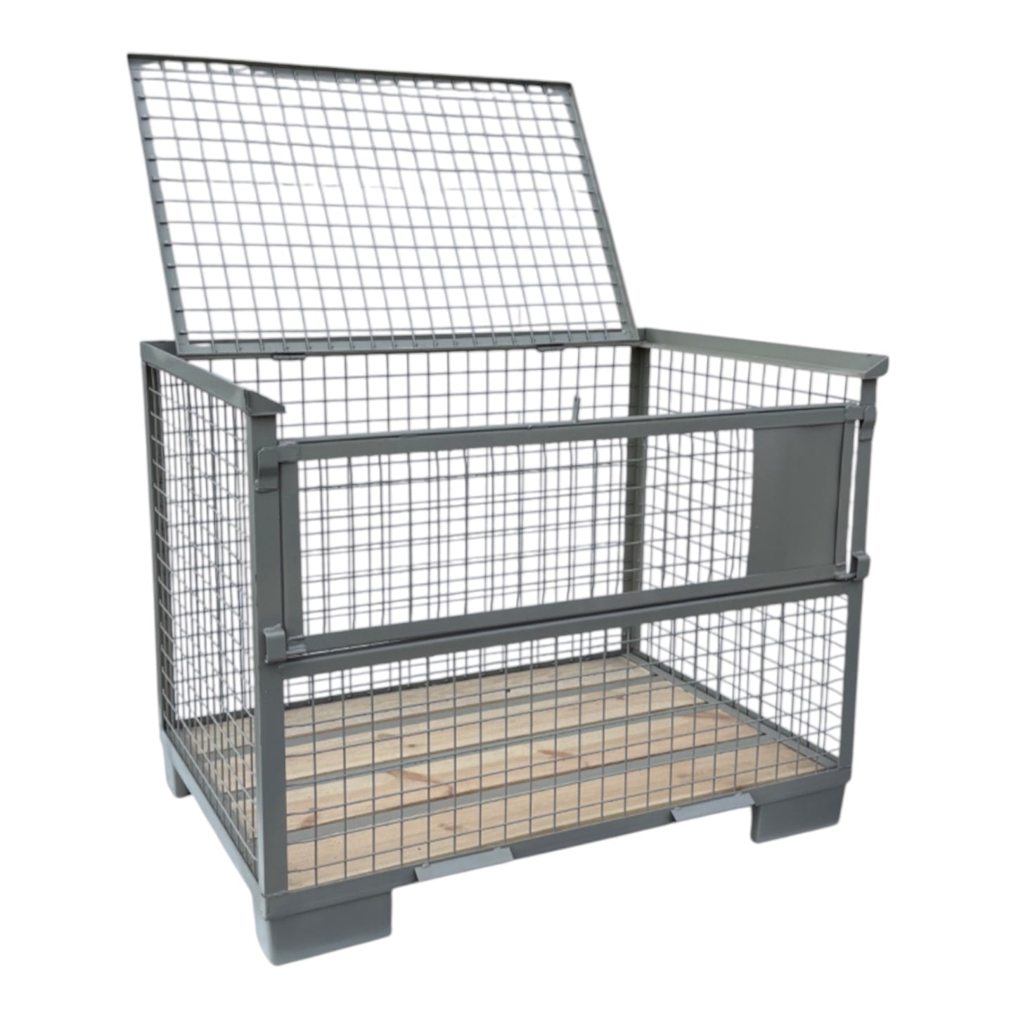 Caisse grillagée GB015 avec clapet anti-vol