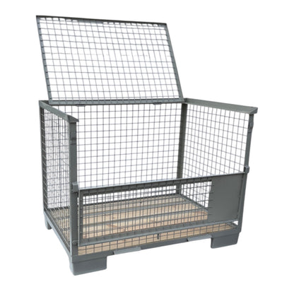 Caisse grillagée GB015 avec clapet anti-vol