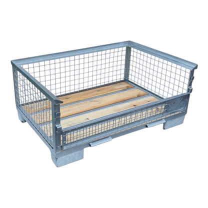Gitterbox GB019 half, verzinkt