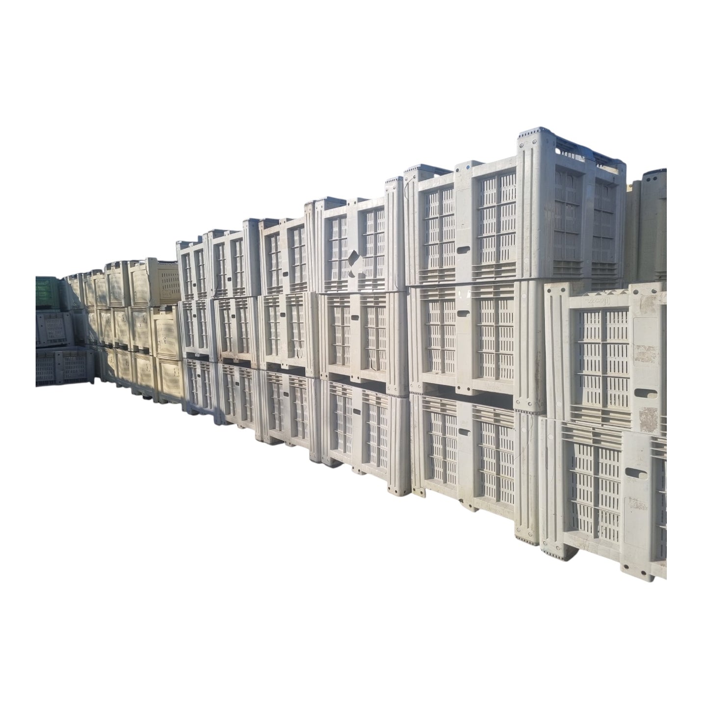 Plastic pallet box used type 1 