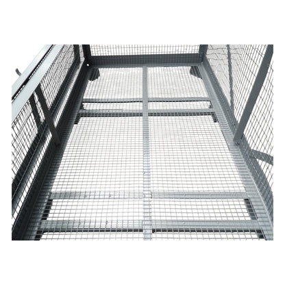 fruitkisten voorraadbak gitterbox stalenbak