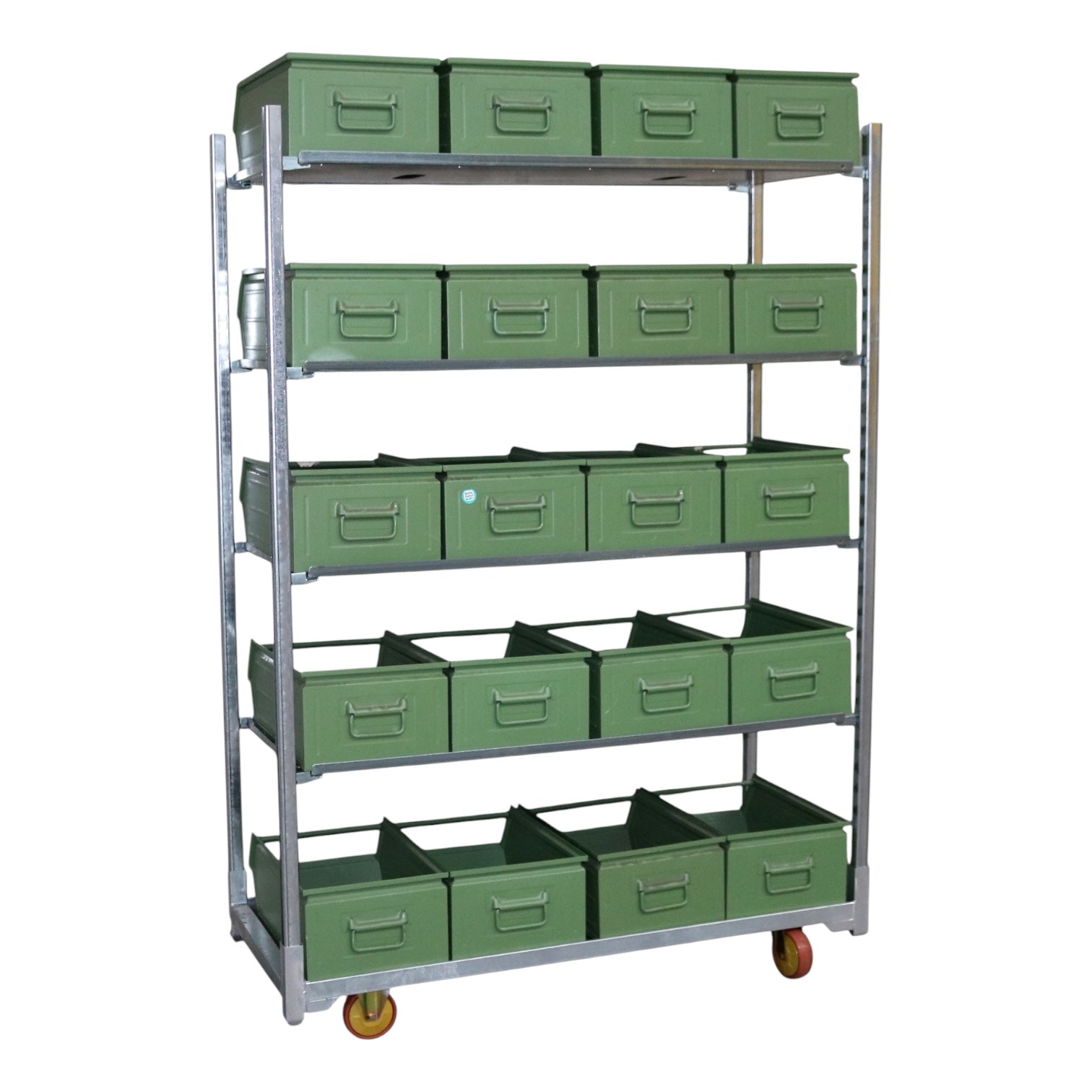 deense karren met opslagbakken