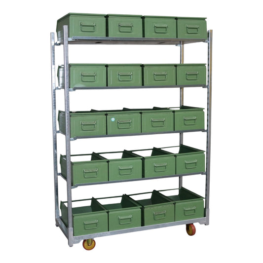 deense karren met opslagbakken