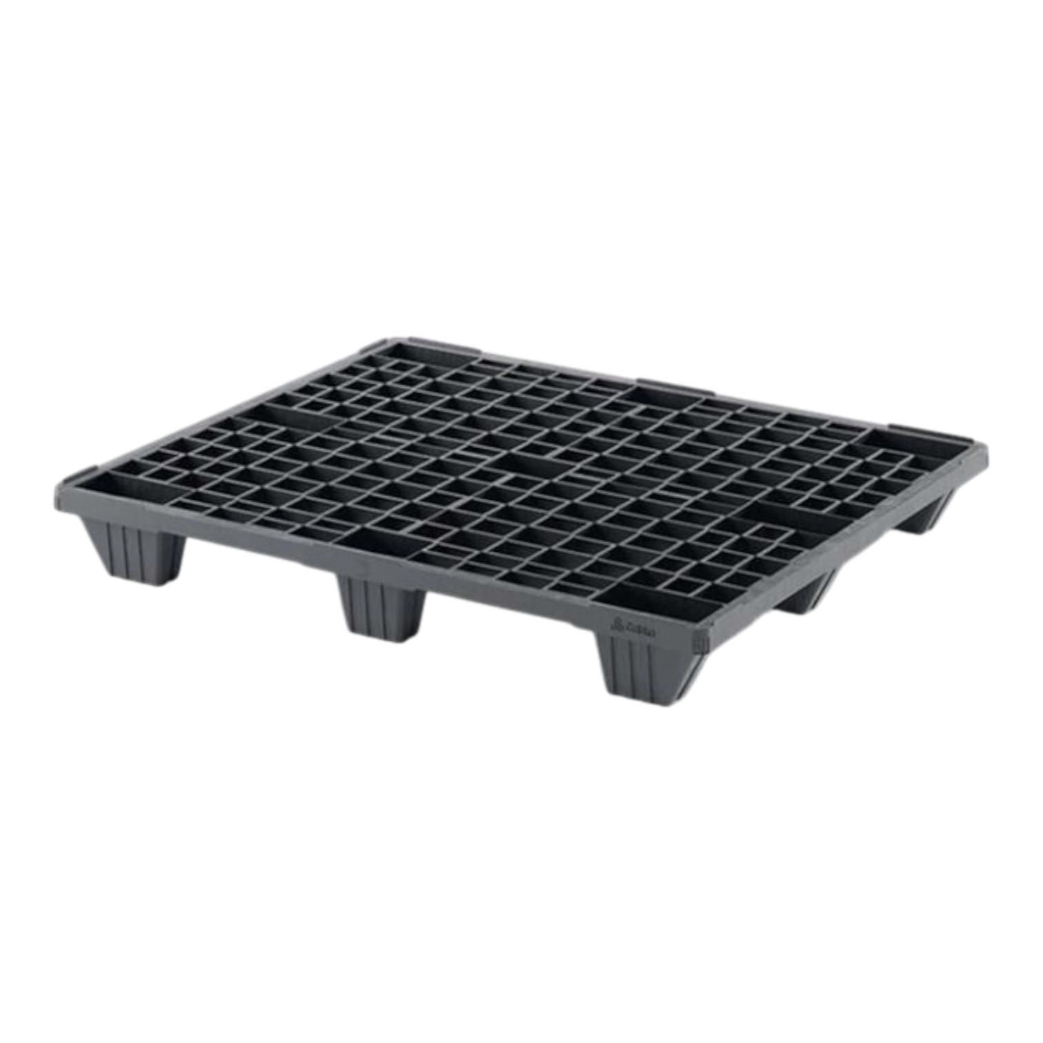 kunststof blokpallet nestbaar open