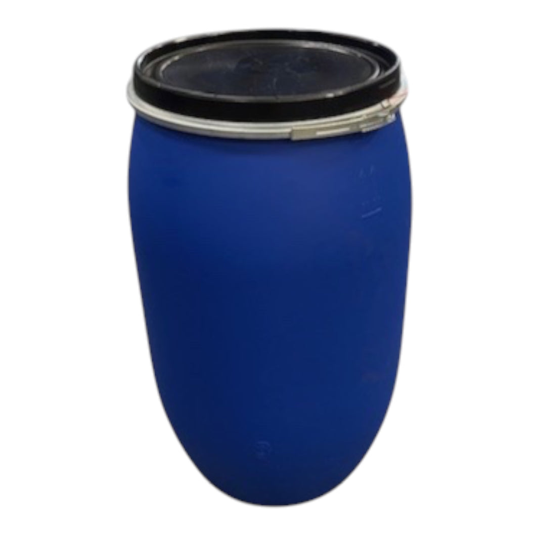 KADAX Plastic vat, brede hals, vat van HDPE-kunststof met deksel KADAX Plastic vat, brede hals, vat van HDPE-kunststof met deksel
