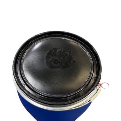 kunststofvaten blauwe tonnen regenton dekselvat