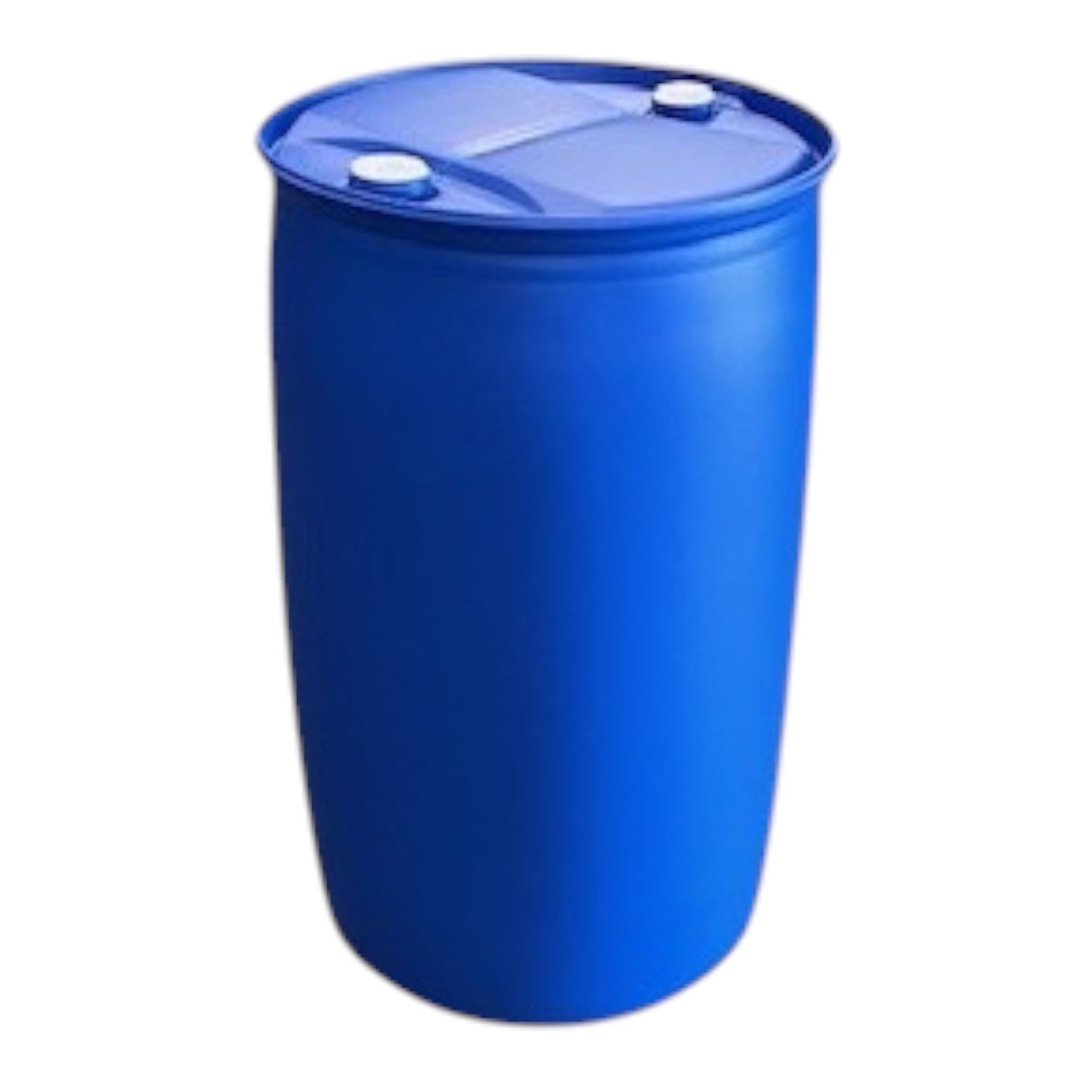 blauwe tonnen regenton dekselva blauwe vaten wijdhalsvat