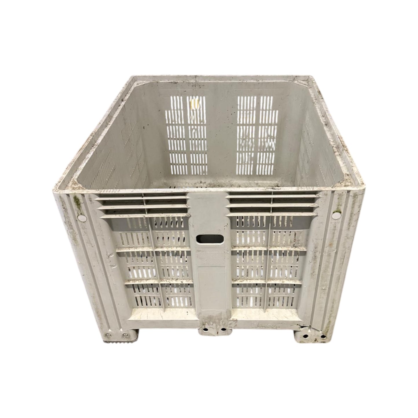 geperforeerde palletboxen beschadigd