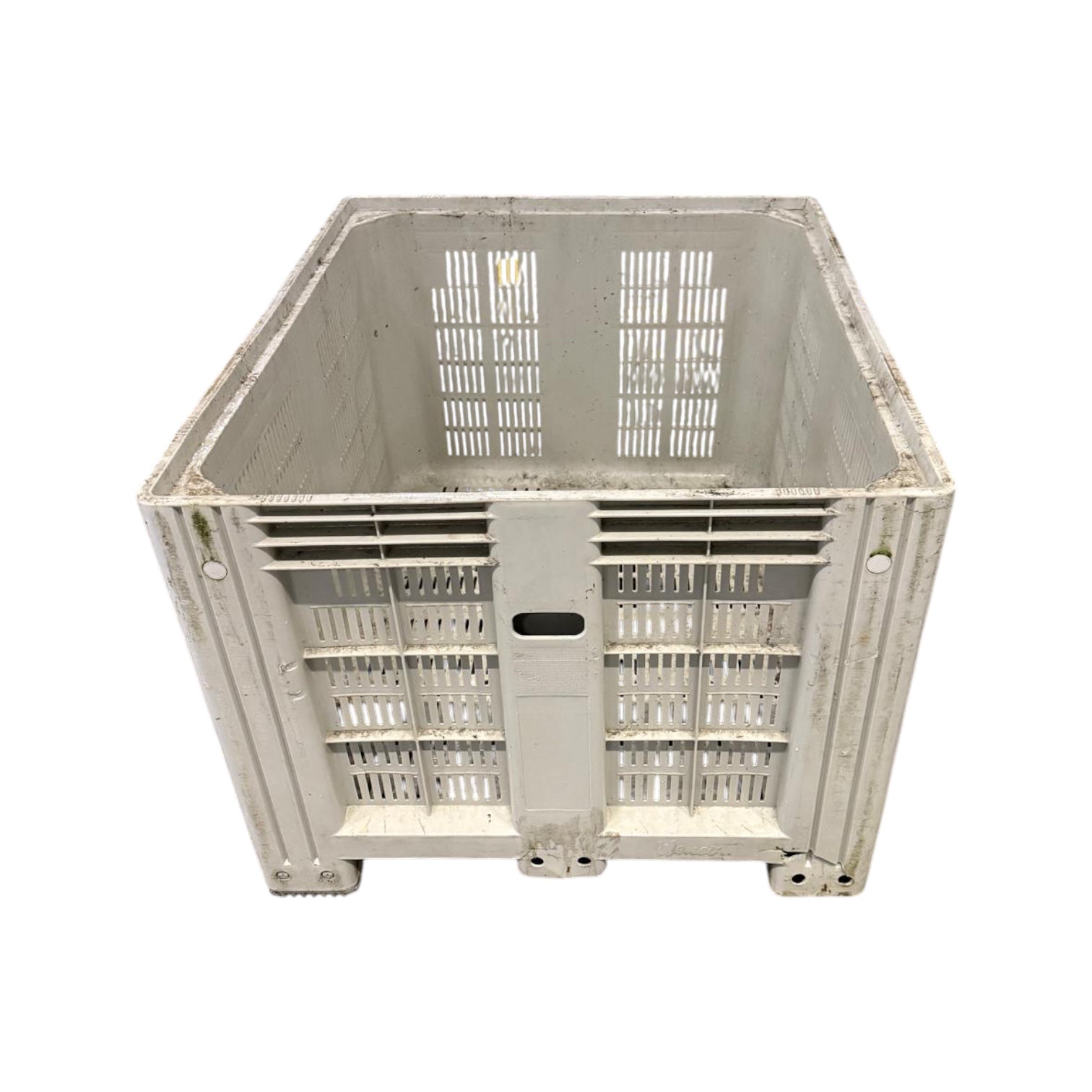 geperforeerde palletboxen beschadigd