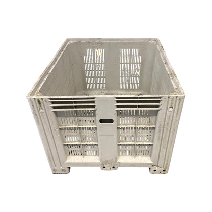 geperforeerde palletboxen beschadigd