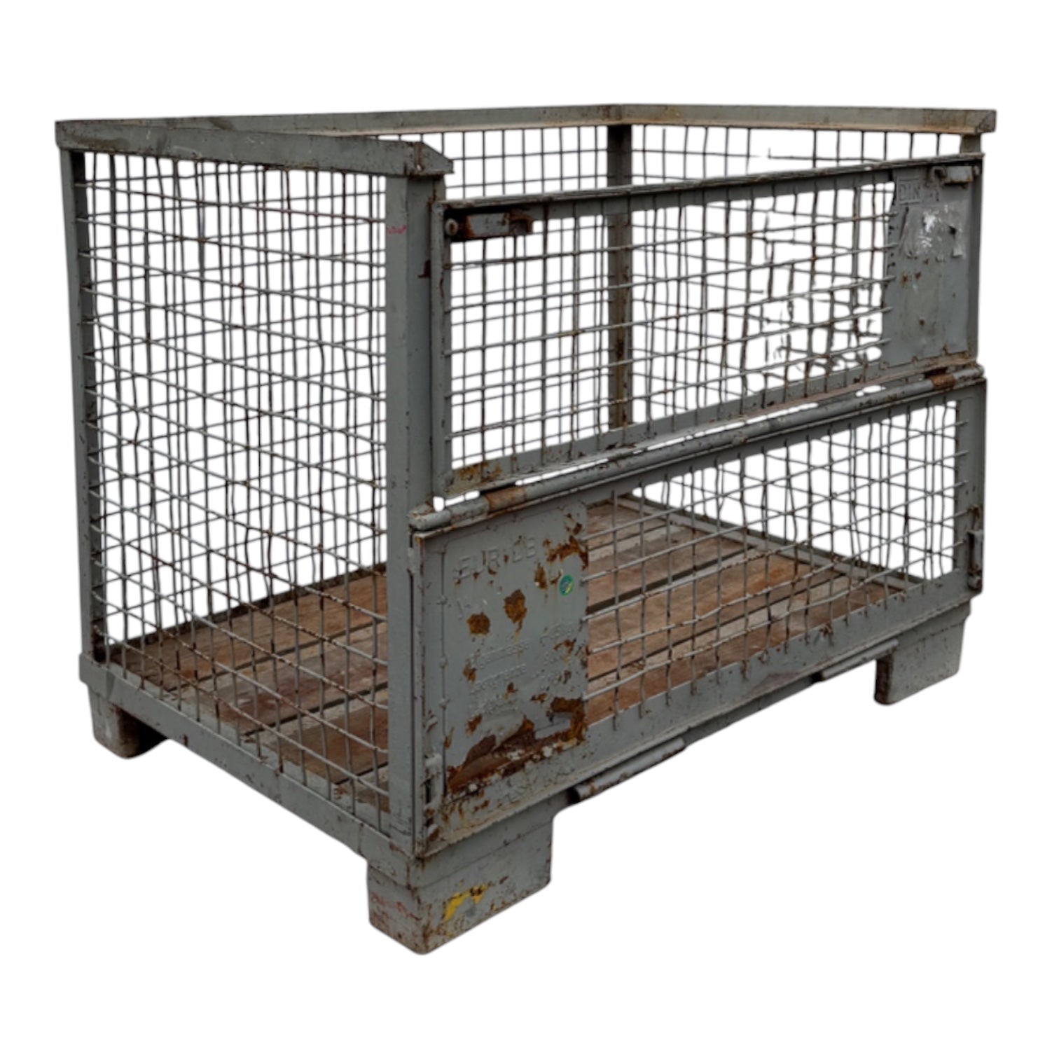 Netzkëscht mat 1 Klapp, 1240 x 835 x 970 mm